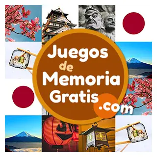 Juego de memoria en línea para adultos y personas mayores. Memotest gratis: Japón