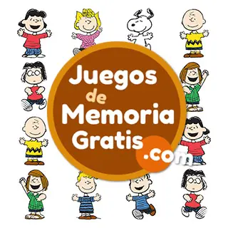 Juegos de Memoria para adultos: Memotest con personajes de Peanuts