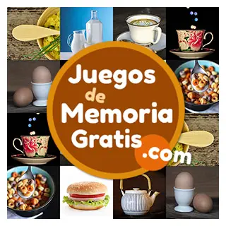 Juegos de Memoria para adultos: Memotest con objetos de cocina