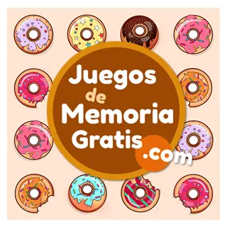 extraer Desgracia agradable Juego de Memoria para adultos. Buscar parejas: Donas