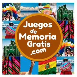 Memotest gratuito para adultos y personas de la tercera edad: Juego de memoria online con imágenes de Bolivia