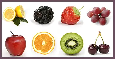 Juego de Memoria con imagenes de frutas