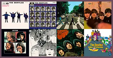 Juego de memoria visual con the beatles
