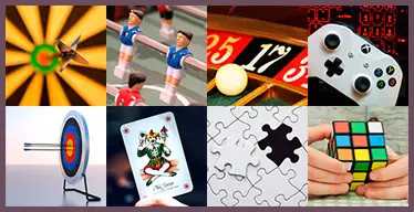 Juego de memoria visual con juegos