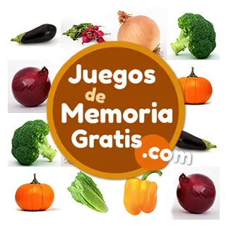 Juego de memoria para adultos y para la tercera edad en lÃnea: Verduras