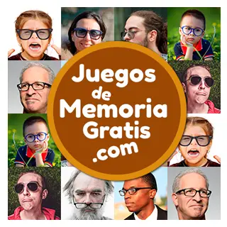 Juego de memoria online y gratis para adultos y personas mayores nivel difÃcil: Anteojos