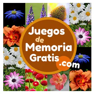 Juegos de Memoria para adultos: Memotest Gratis con fotografÃas de flores