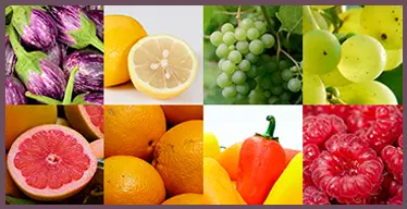 Juego de memoria visual con vegetales